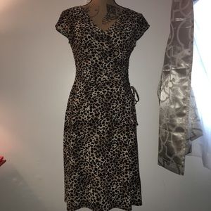 Jones wear: Animal print dress